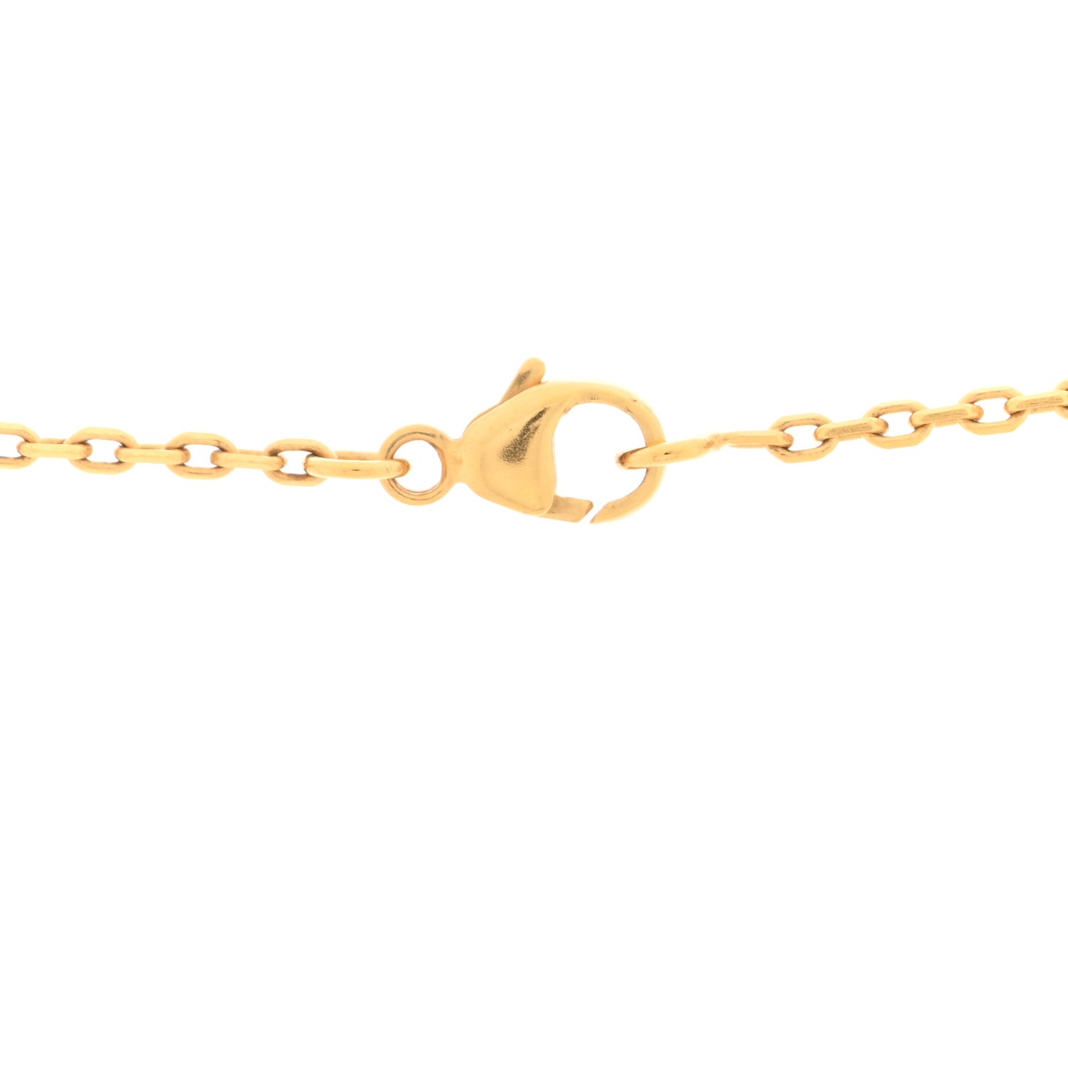 Hermes Swift Small O'Kelly Pendant Necklace Gold 4 of 6