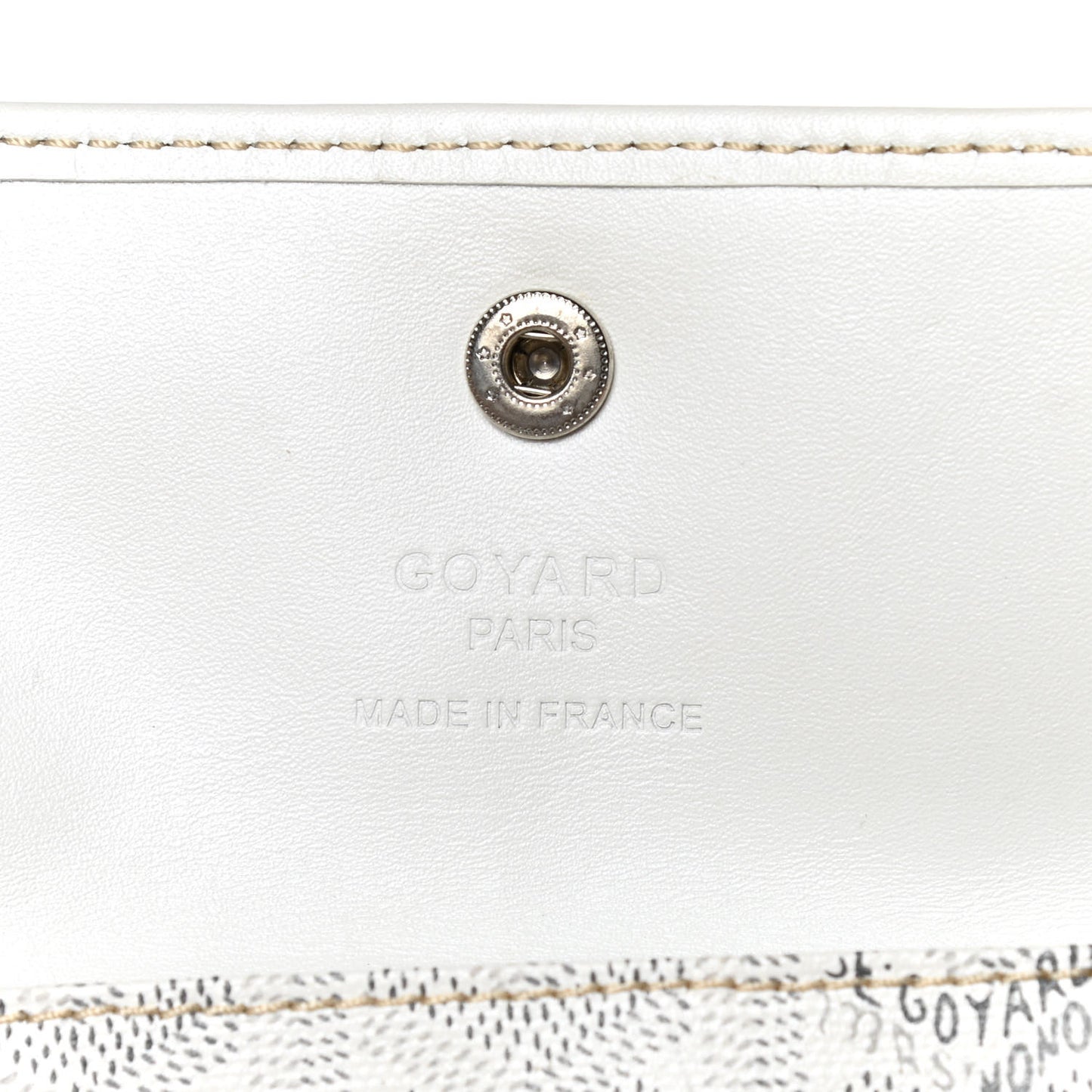 Goyardine Saint Louis PM White
