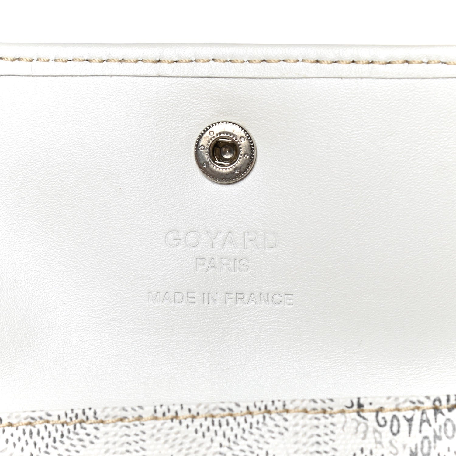 Goyard Goyardine Saint Louis PM White 20 of 25