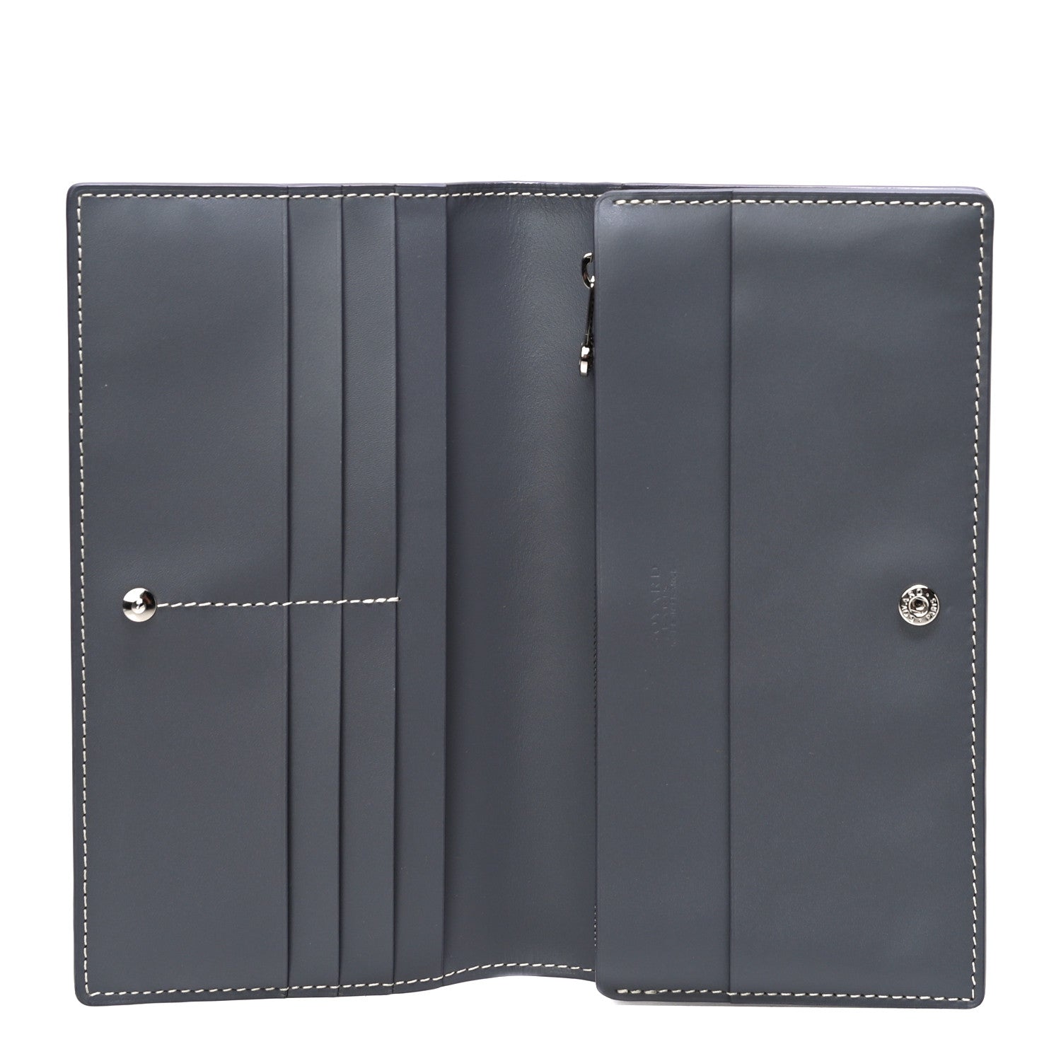 Goyard Goyardine Richelieu Wallet Grey 5 of 10