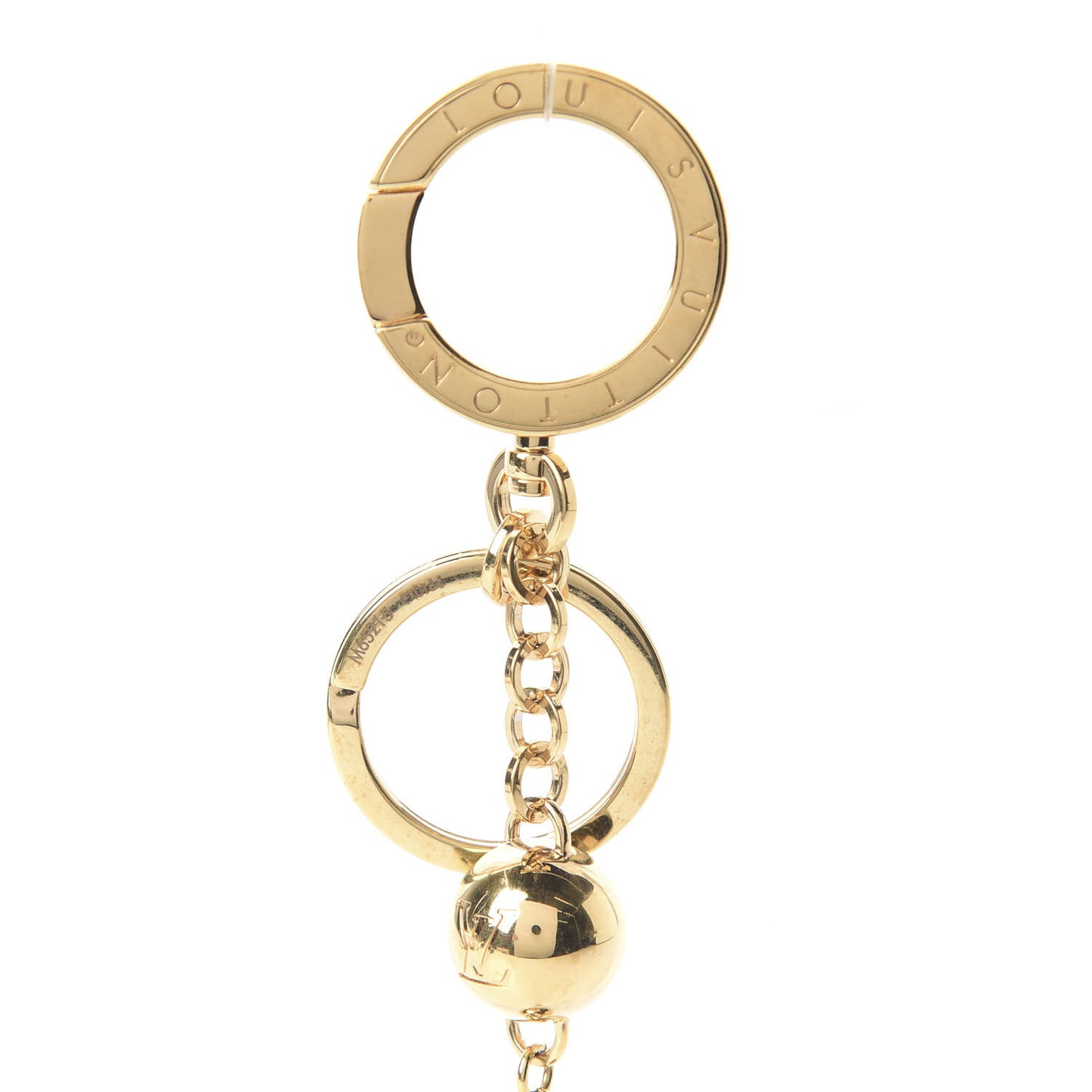 Goldtone Swing Key Holder Bag Charm
