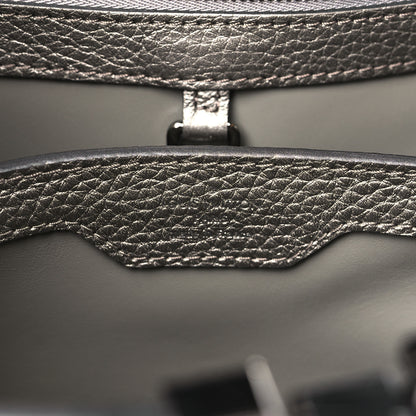 Louis Vuitton Metallic Calfskin Mini Capucines 6 of 8