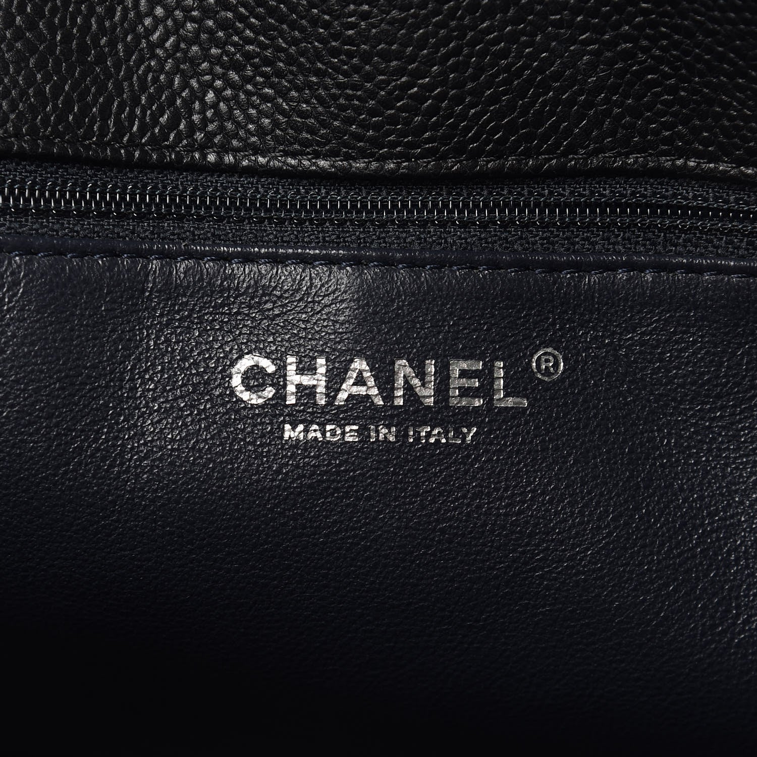 Chanel Caviar Lambskin Quilted Large Coco Break Shopping Bag Black 6 of 15
