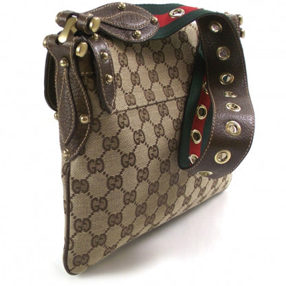 Gucci Monogram Borchie Studded Flap Bag 3 of 9