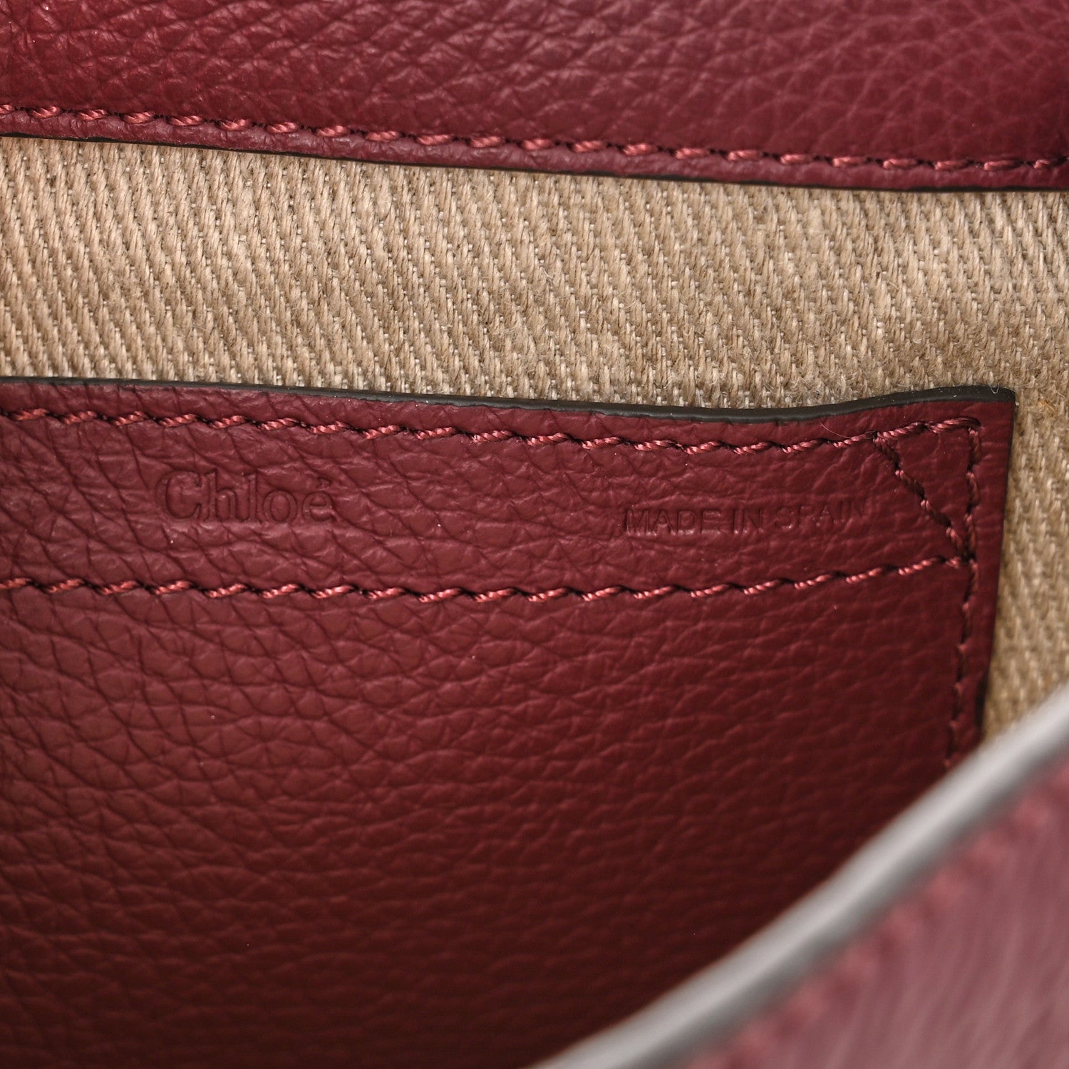 Chloe Suede Calfskin Mini Marcie Round Crossbody Bag Tan 6 of 9