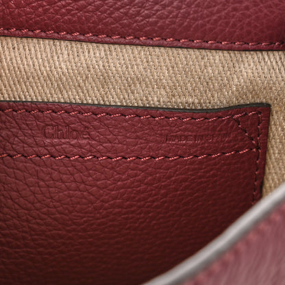 Chloe Suede Calfskin Mini Marcie Round Crossbody Bag Tan 6 of 9