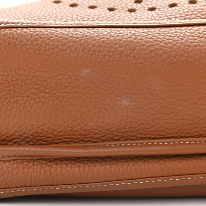 Hermes Taurillon Clemence Evelyne III GM Gold 15 of 15
