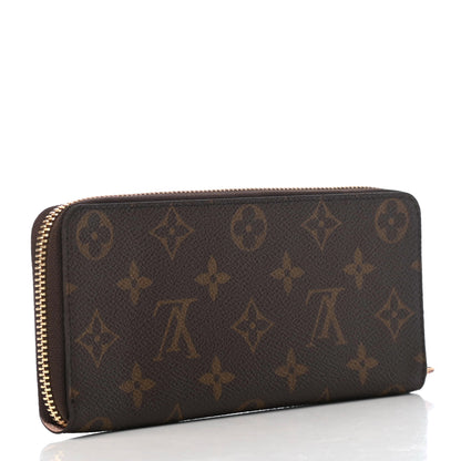Louis Vuitton Monogram Clemence Wallet Rose Ballerine 3 of 6