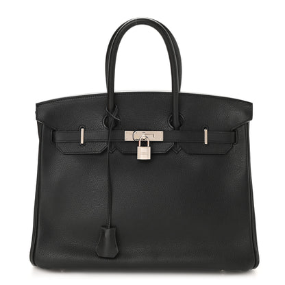 Hermes Vache Trekking Birkin 35 Black 1 of 20