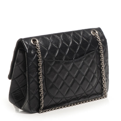 Chanel Aged Calfskin Quilted 2.55 Reissue 226 Flap Black 2 of 7