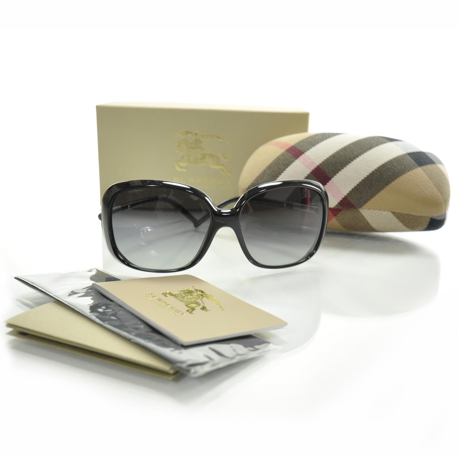Burberry Gradient Sunglasses 4068 Black 4 of 7