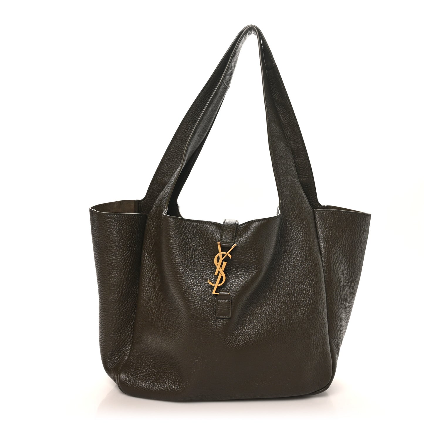 Grained Deerskin Bea Tote Musk