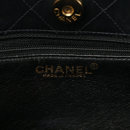Chanel Lambskin Quilted Shopping Tote Black 5 of 16