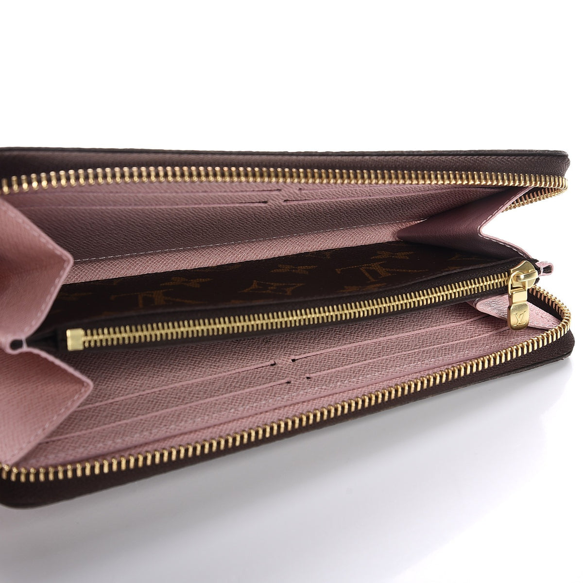 Louis Vuitton Monogram Clemence Wallet Rose Ballerine 5 of 8