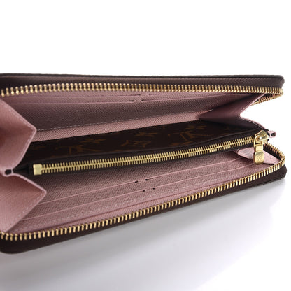 Louis Vuitton Monogram Clemence Wallet Rose Ballerine 5 of 8