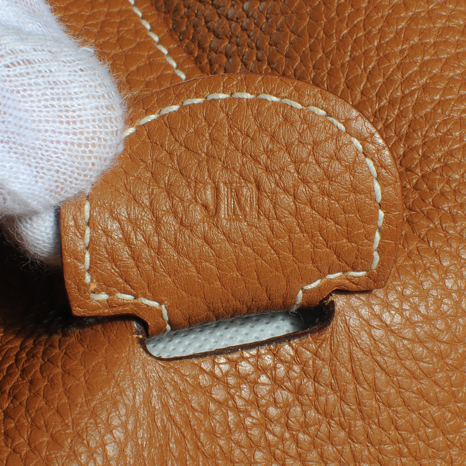 Hermes Taurillon Clemence Evelyne TGM III Gold 6 of 8