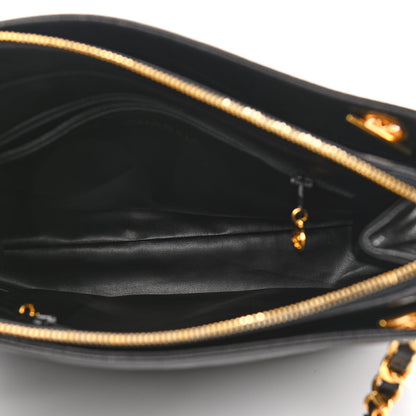 Chanel Caviar CC Shoulder Bag Black 4 of 10
