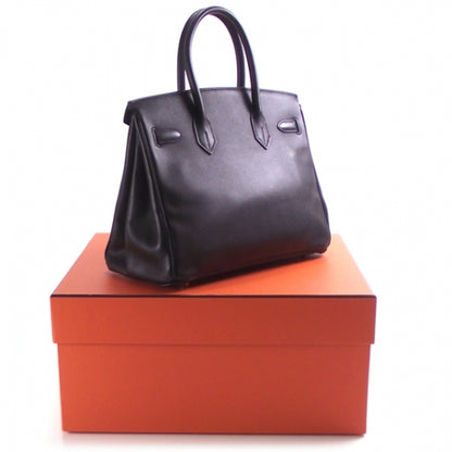 Hermes Swift Leather BIRKIN 30 Black 3 of 13