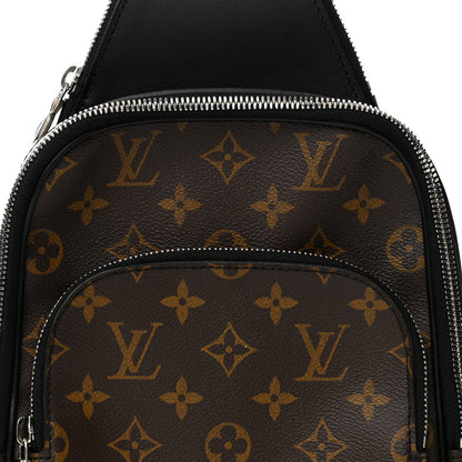 Louis Vuitton Monogram Macassar Avenue Sling Bag NM 6 of 13