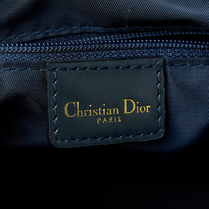 Christian Dior Monogram Boston Navy Blue 6 of 10