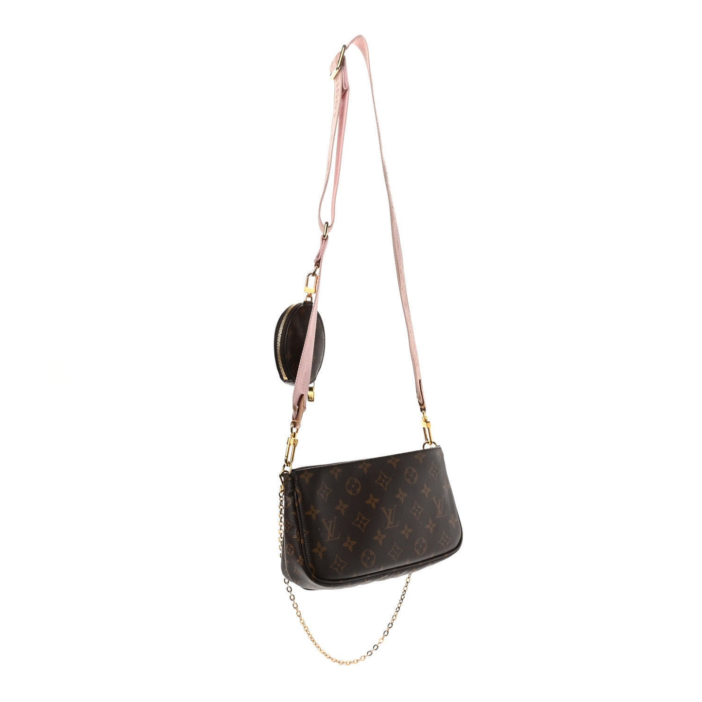 Monogram Multi Pochette Accessories Rose Clair