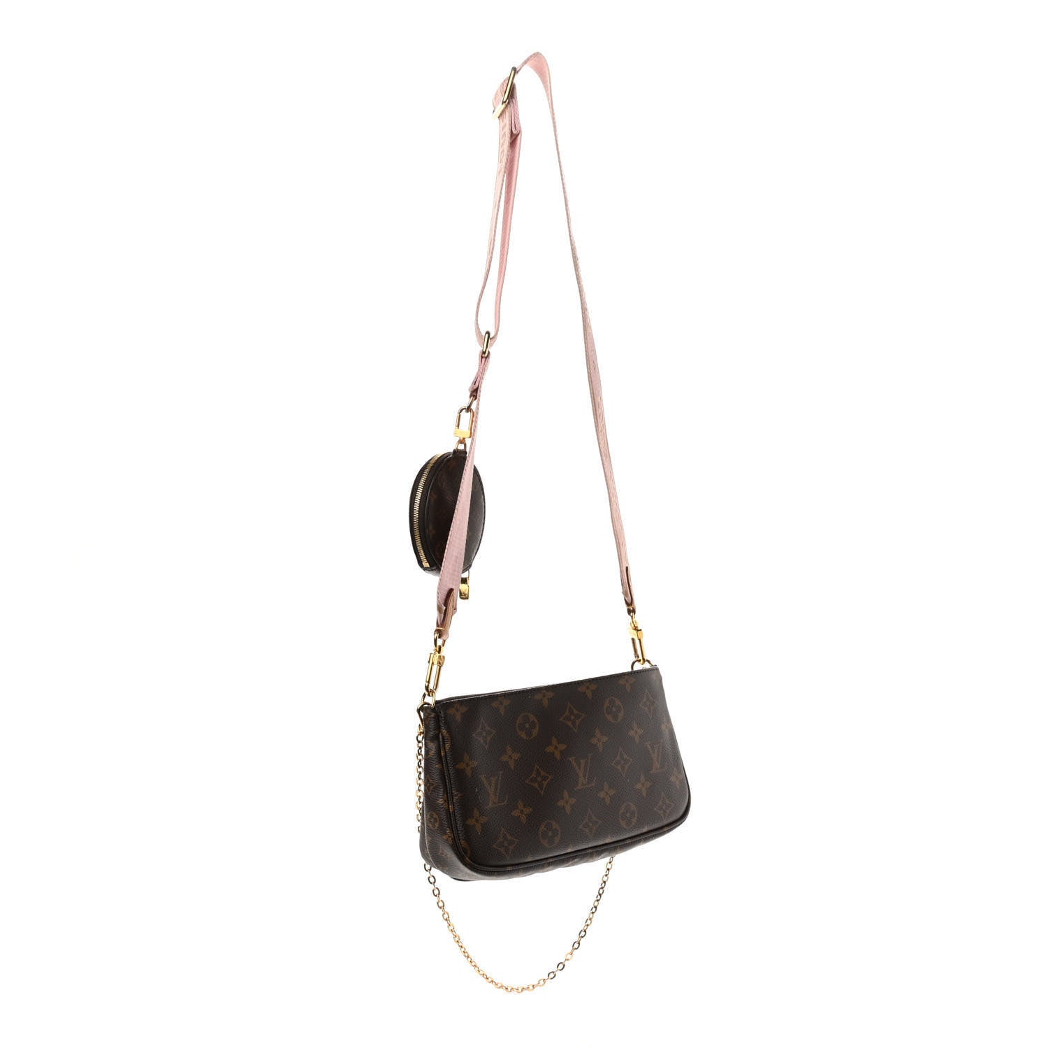 Louis Vuitton Monogram Multi Pochette Accessories Rose Clair 3 of 12