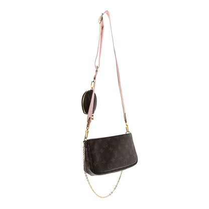 Louis Vuitton Monogram Multi Pochette Accessories Rose Clair 3 of 12