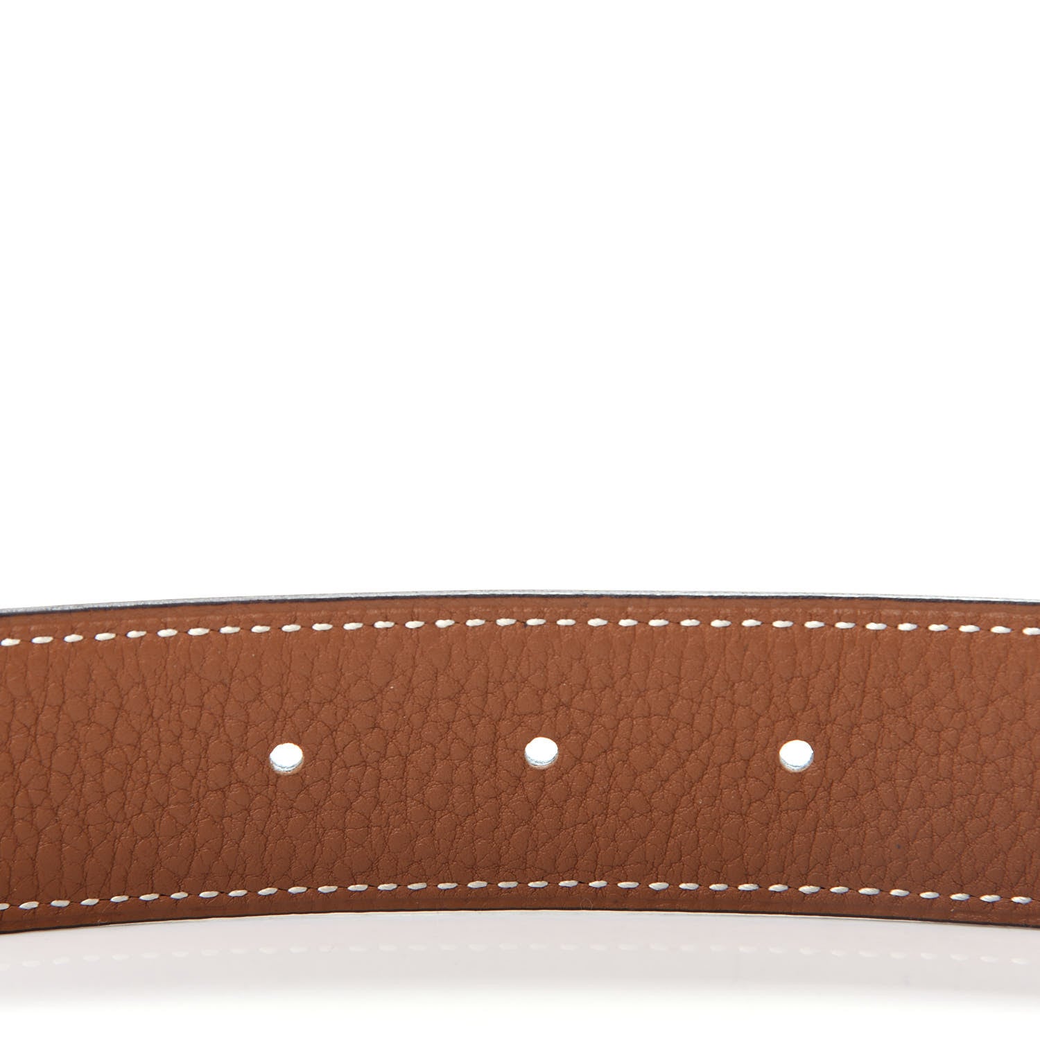Hermes Box Togo 32mm H d'Ancre Belt 75 30 Black Gold 5 of 6