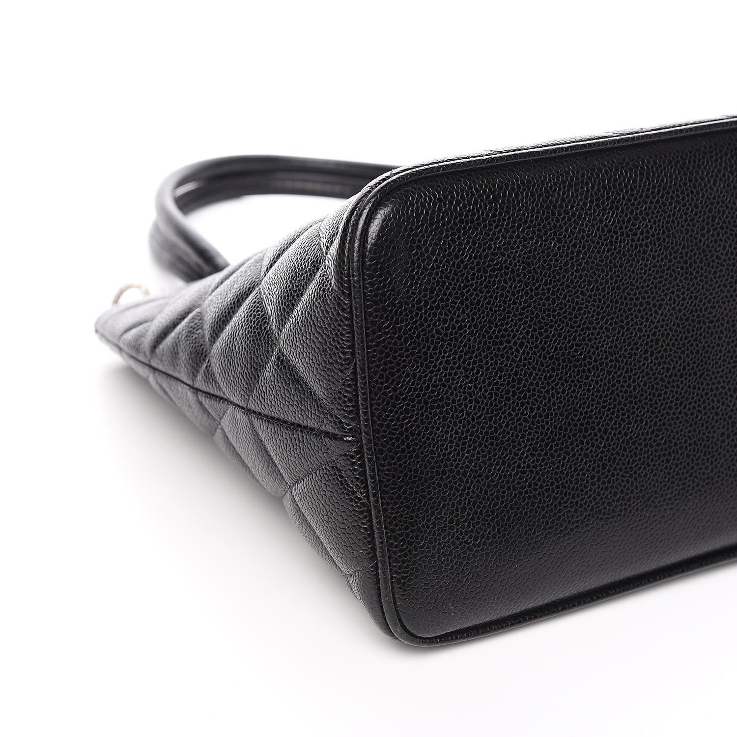 Chanel Caviar Quilted Medallion Tote Black 9 of 11