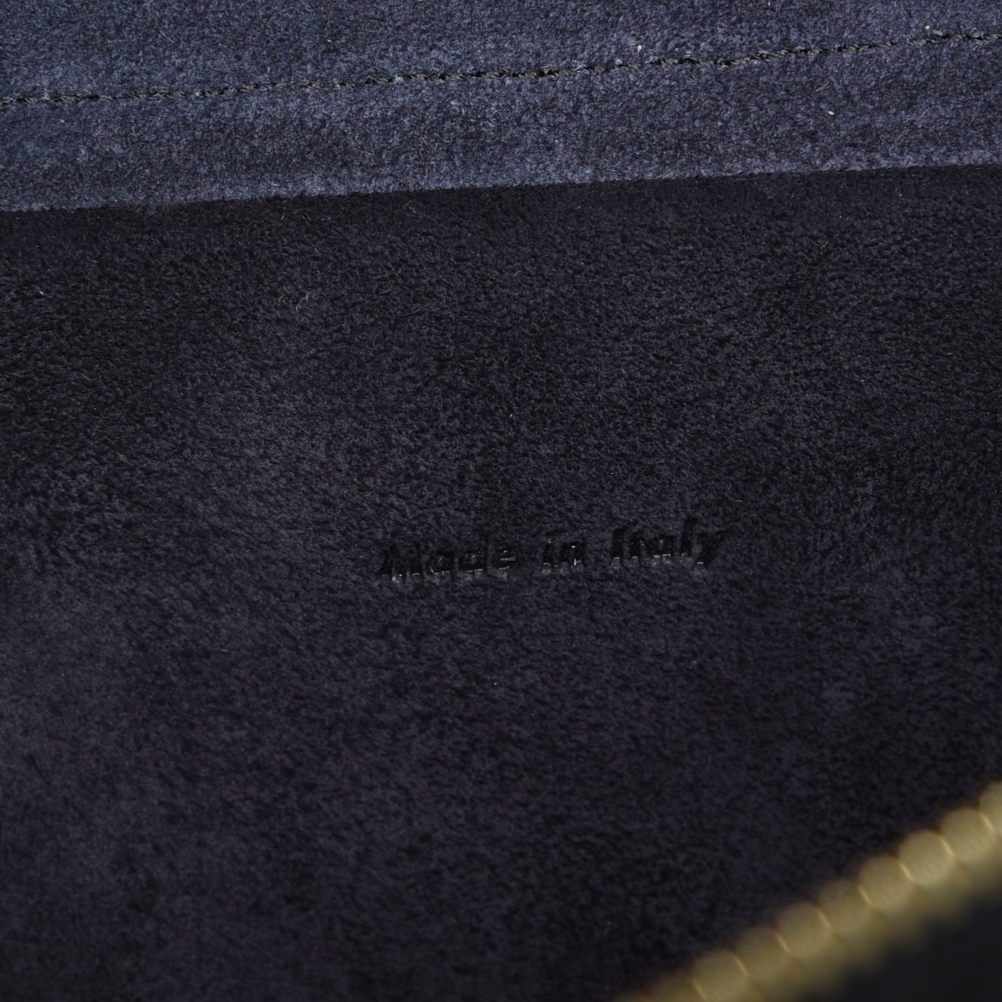 Grained Calfskin Small Belt Bag Black