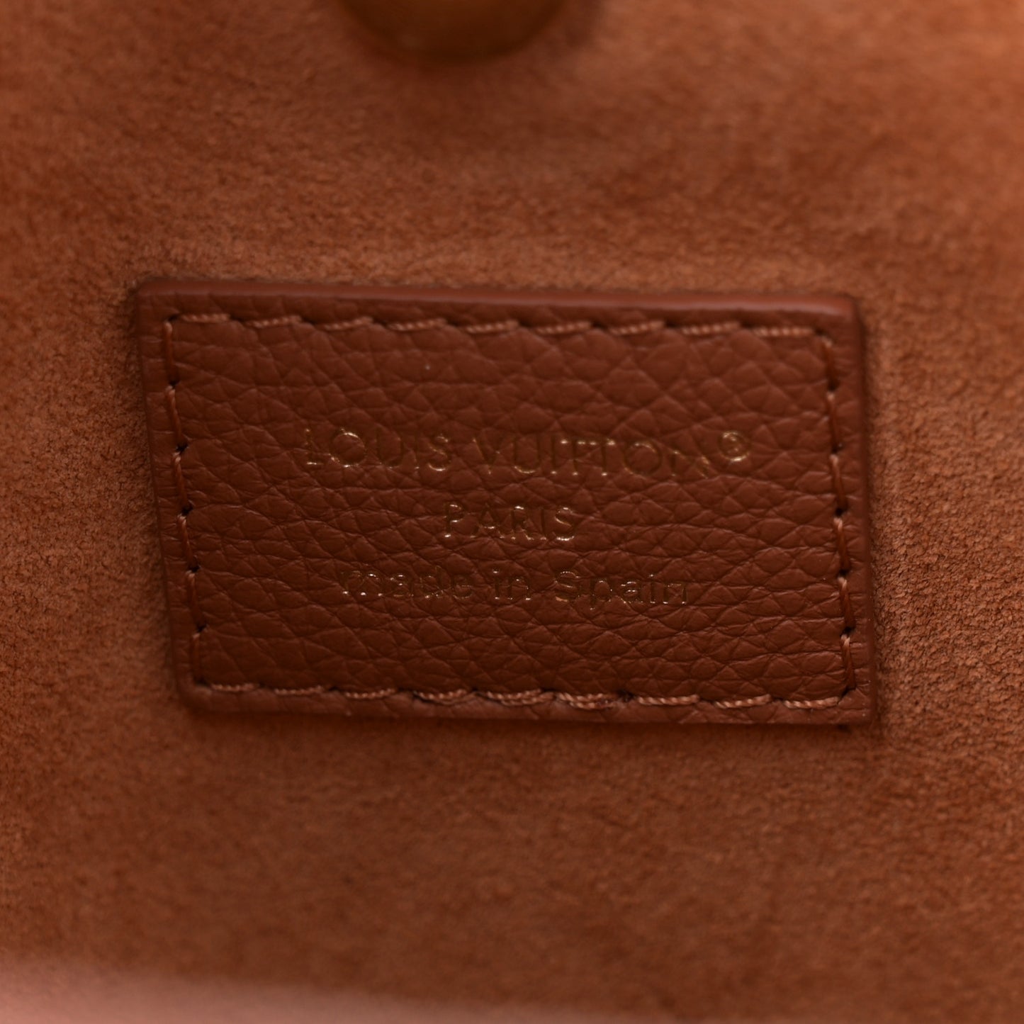 Grained Calfskin Low Key All In BB Cognac