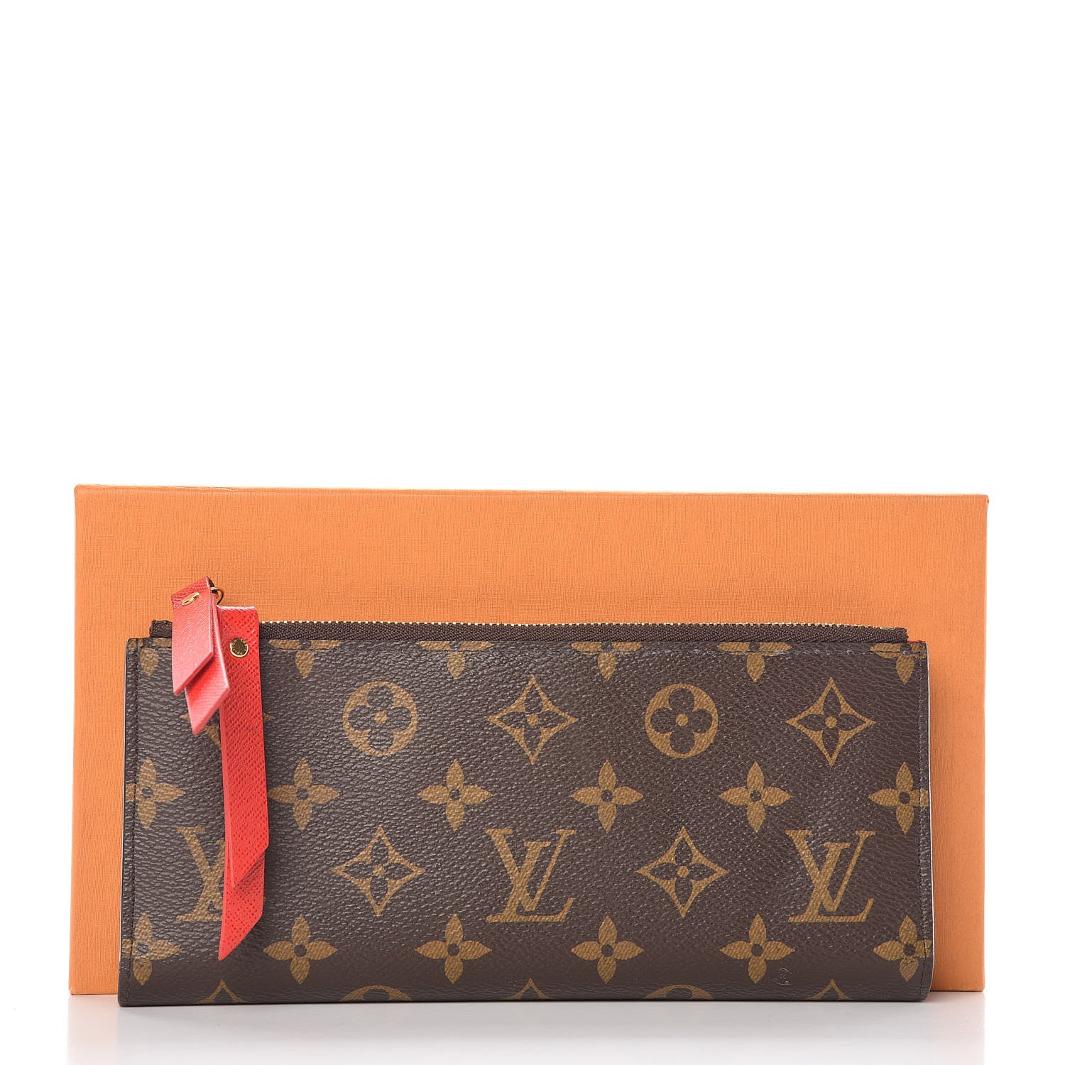 Louis Vuitton Monogram Adele Wallet Coquelicot 9 of 9
