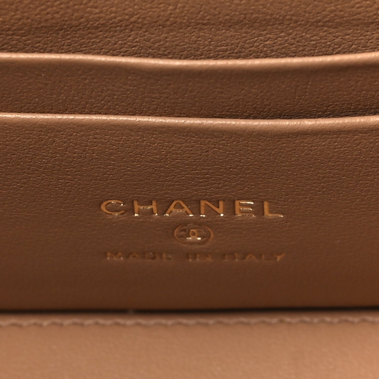 Chanel Lambskin Quilted Small Pillow Crush Vanity Case With Chain Beige 6 of 9