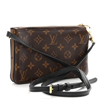 Louis Vuitton Reverse Monogram Giant Double Zip Pochette 3 of 13