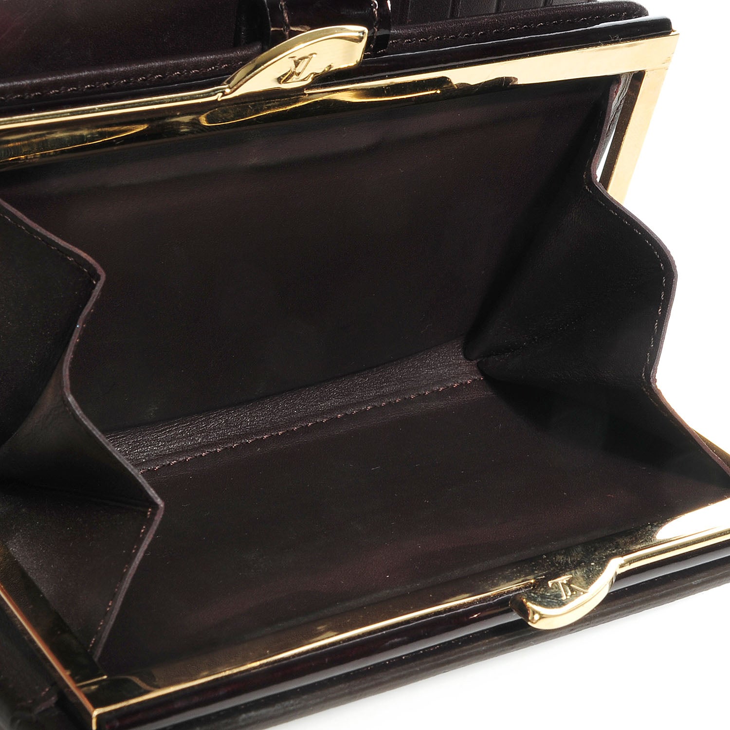 Louis Vuitton Vernis French Purse Wallet Amarante 8 of 8