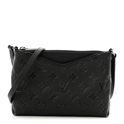 Louis Vuitton Empreinte Pallas Crossbody Black 1 of 10