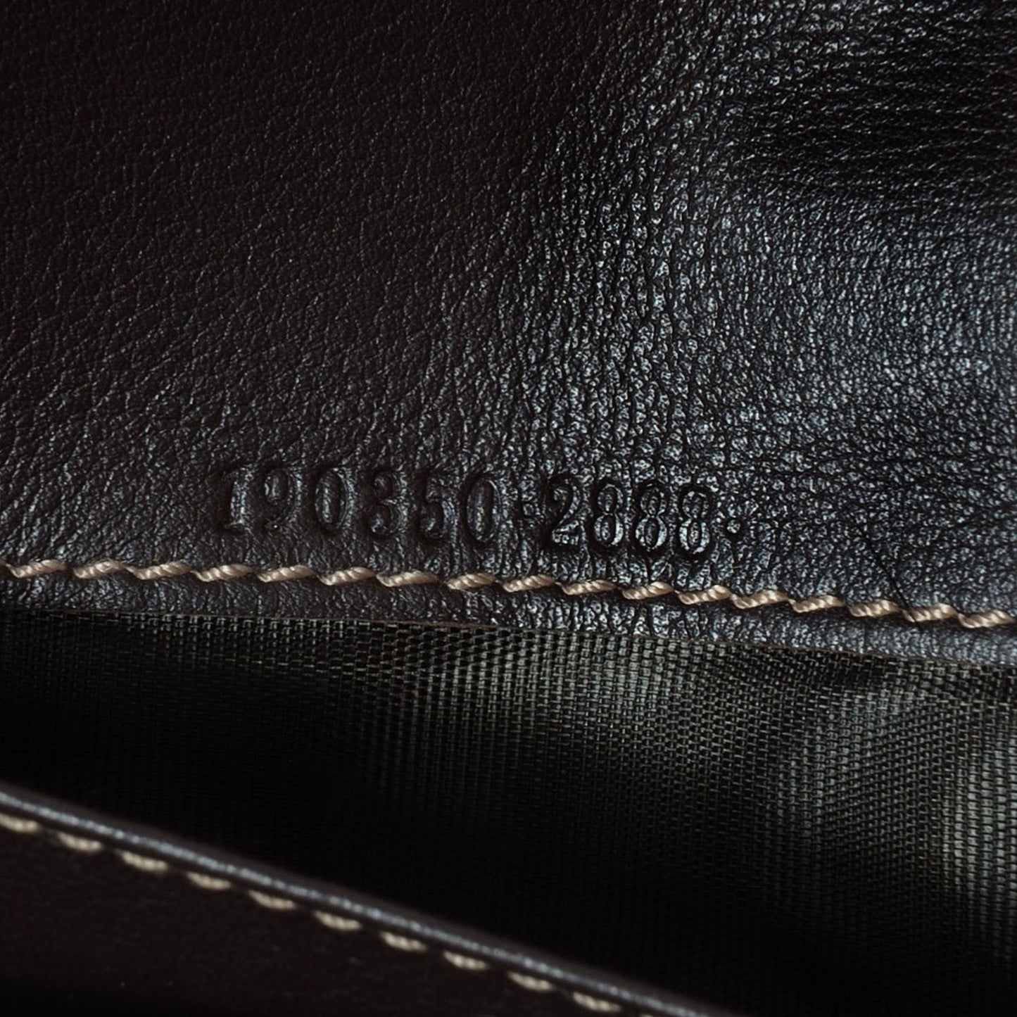 Crystal Monogram Hysteria Continental Wallet Brown