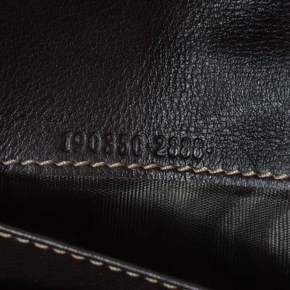 Gucci Crystal Monogram Hysteria Continental Wallet Brown 8 of 8