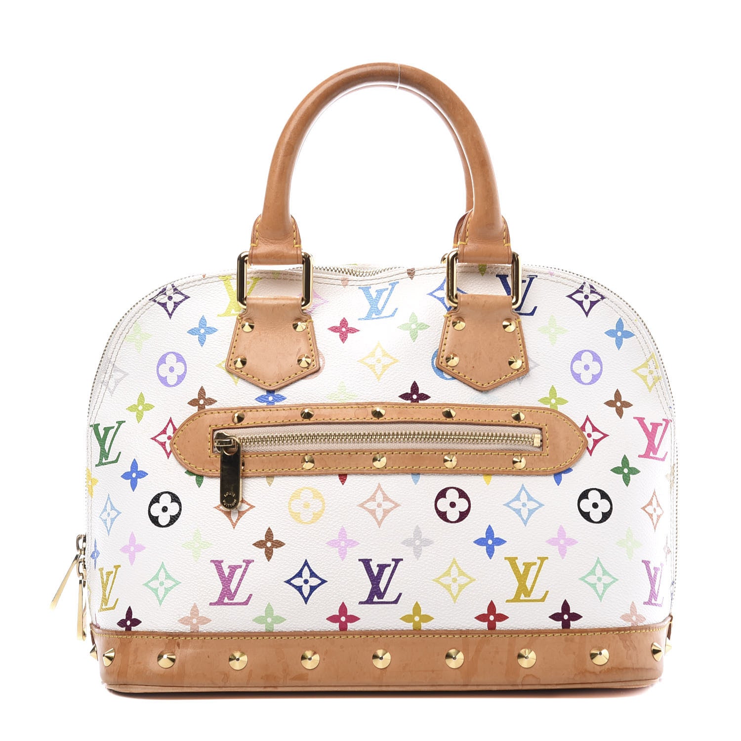Louis Vuitton Monogram Multicolor Alma White 1 of 11