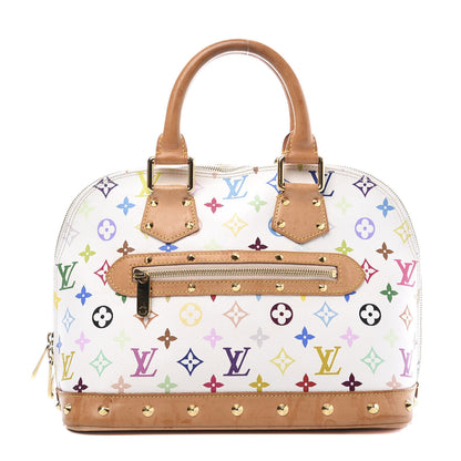 Louis Vuitton Monogram Multicolor Alma White 1 of 11
