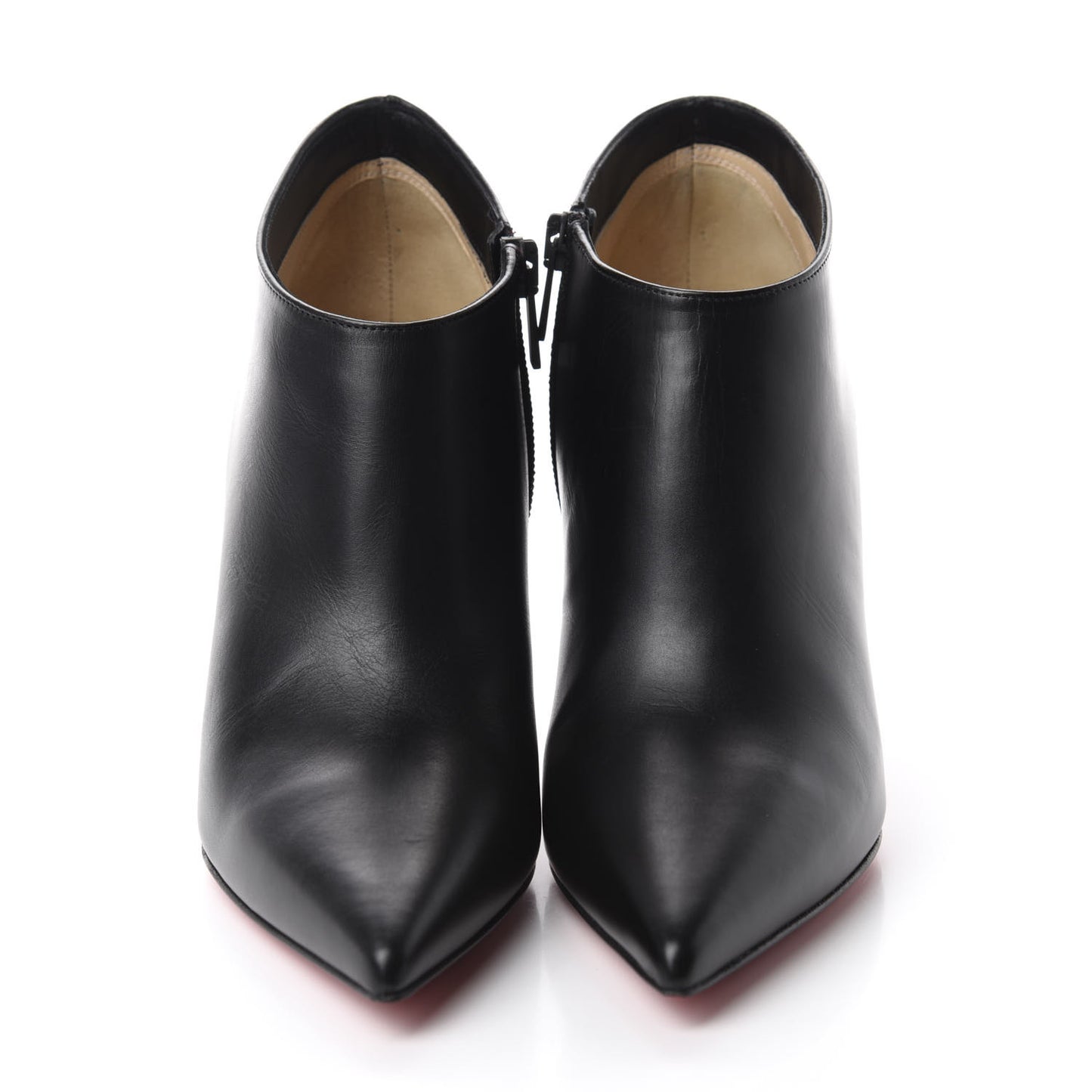 Calfskin Gorgona 85 Ankle Boots 36 Black