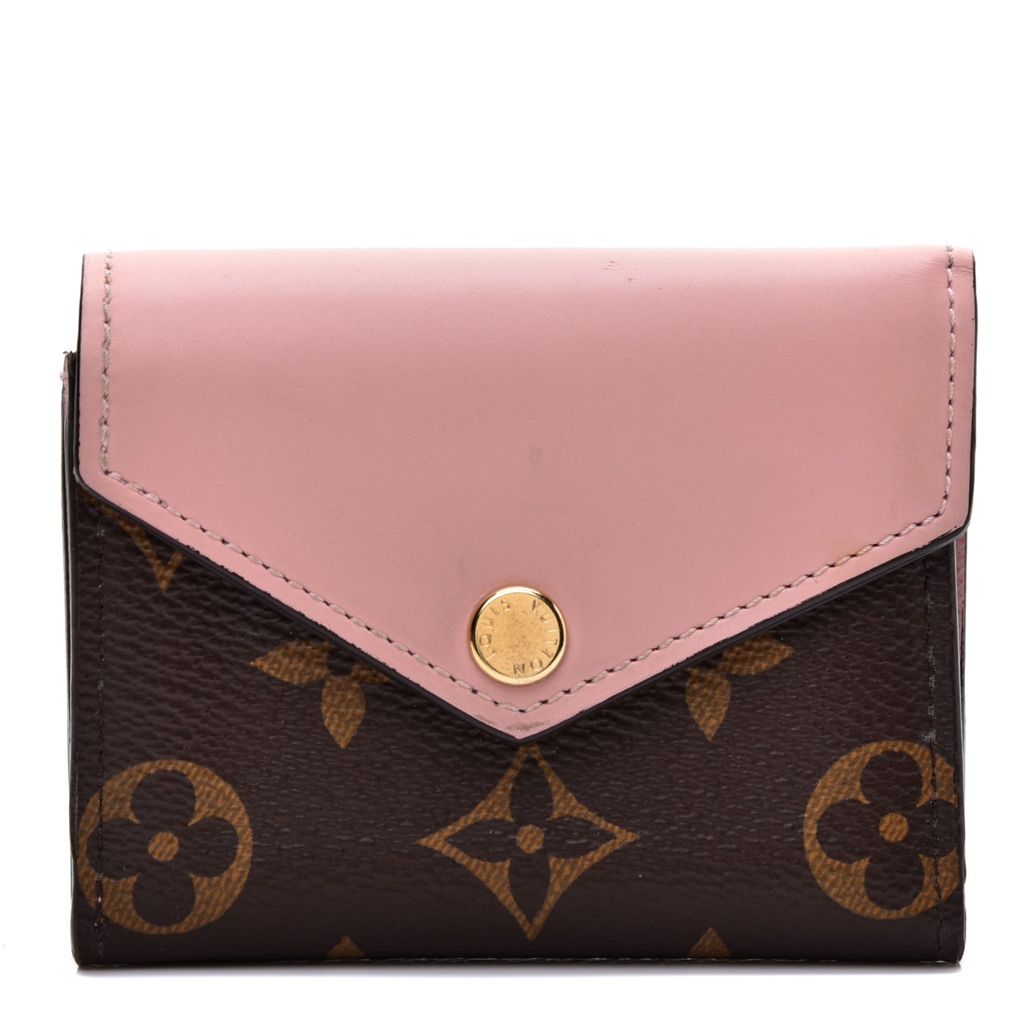 Monogram Zoe Wallet Rose Ballerine