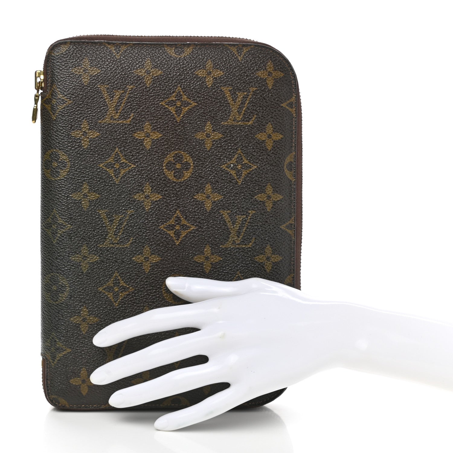 Louis Vuitton Monogram Zipped Passport Agenda Wallet 2 of 7