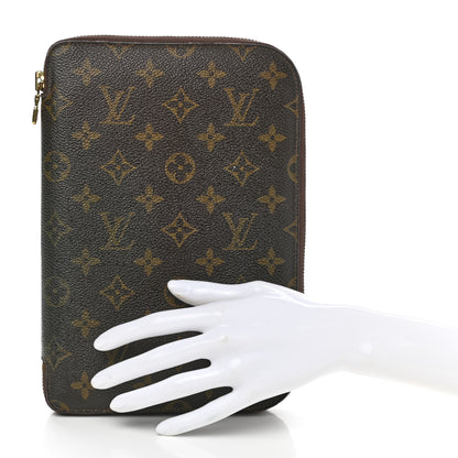 Louis Vuitton Monogram Zipped Passport Agenda Wallet 2 of 7