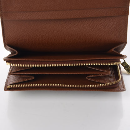 Louis Vuitton Monogram Porte-Monnaie Tresor Wallet 7 of 10