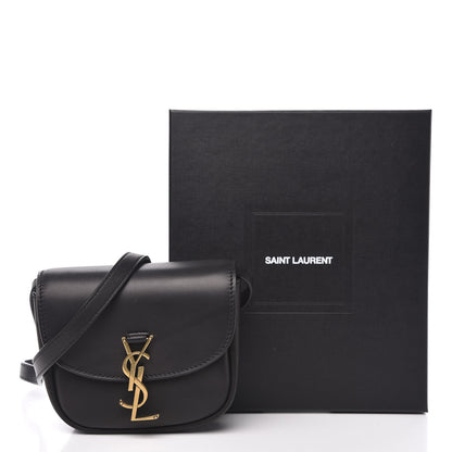 Saint Laurent Smooth Calfskin Mini Classic Monogram Kaia Satchel Black 10 of 10