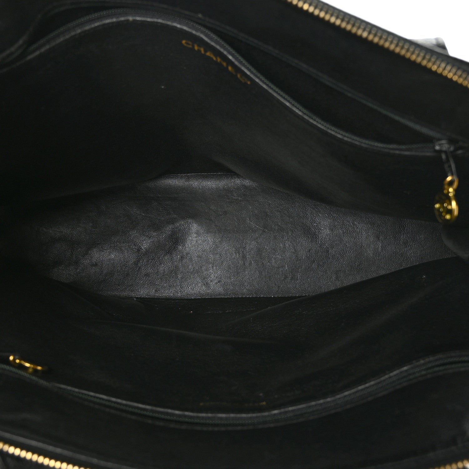 Chanel Caviar CC Shoulder Bag Black 5 of 9