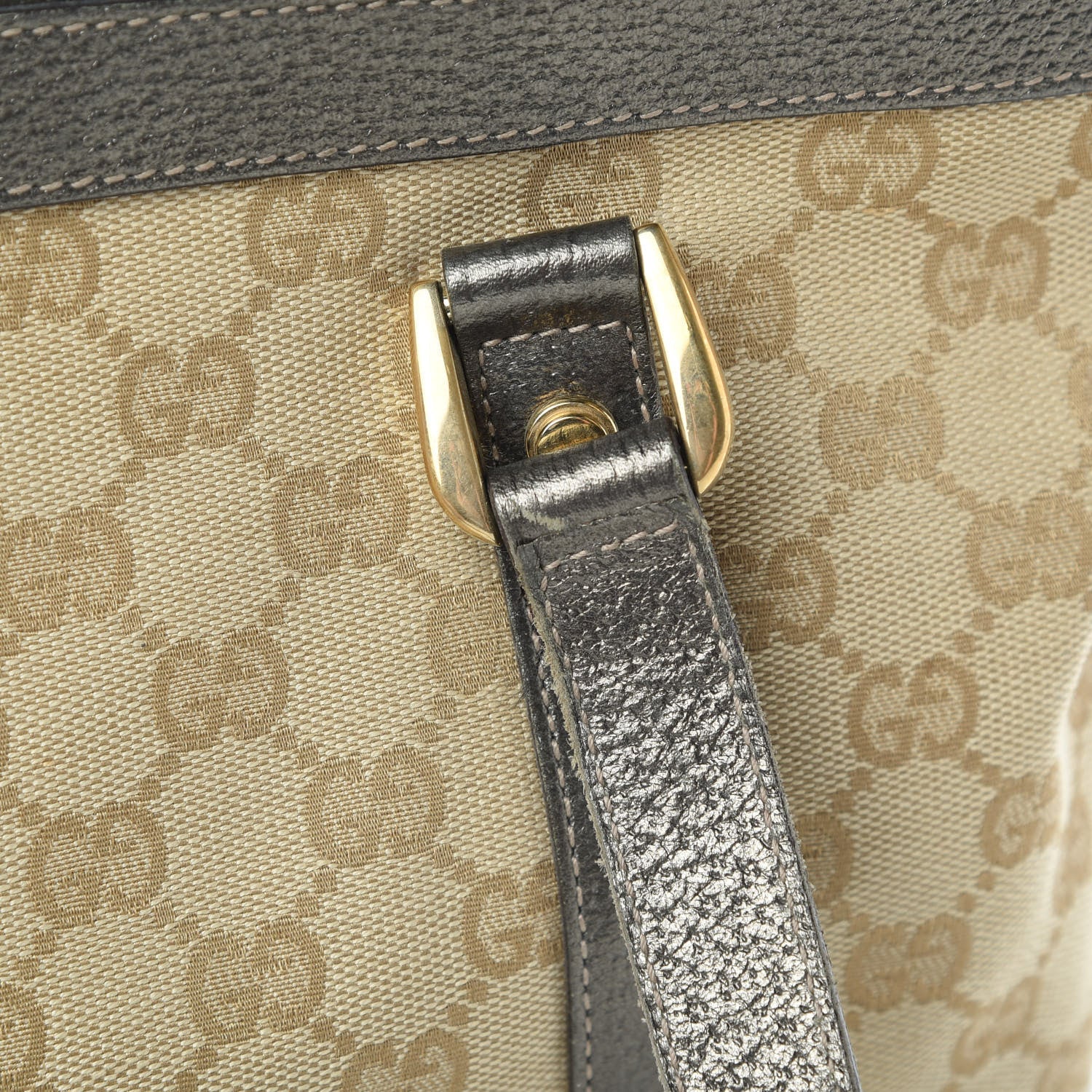 Gucci Monogram Medium Abbey Tote Dark Brown 17 of 17
