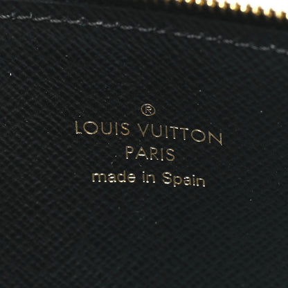 Louis Vuitton Monogram Slim Purse Black 6 of 7