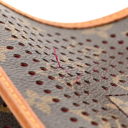 Louis Vuitton Monogram Perforated Musette Fuchsia 10 of 10